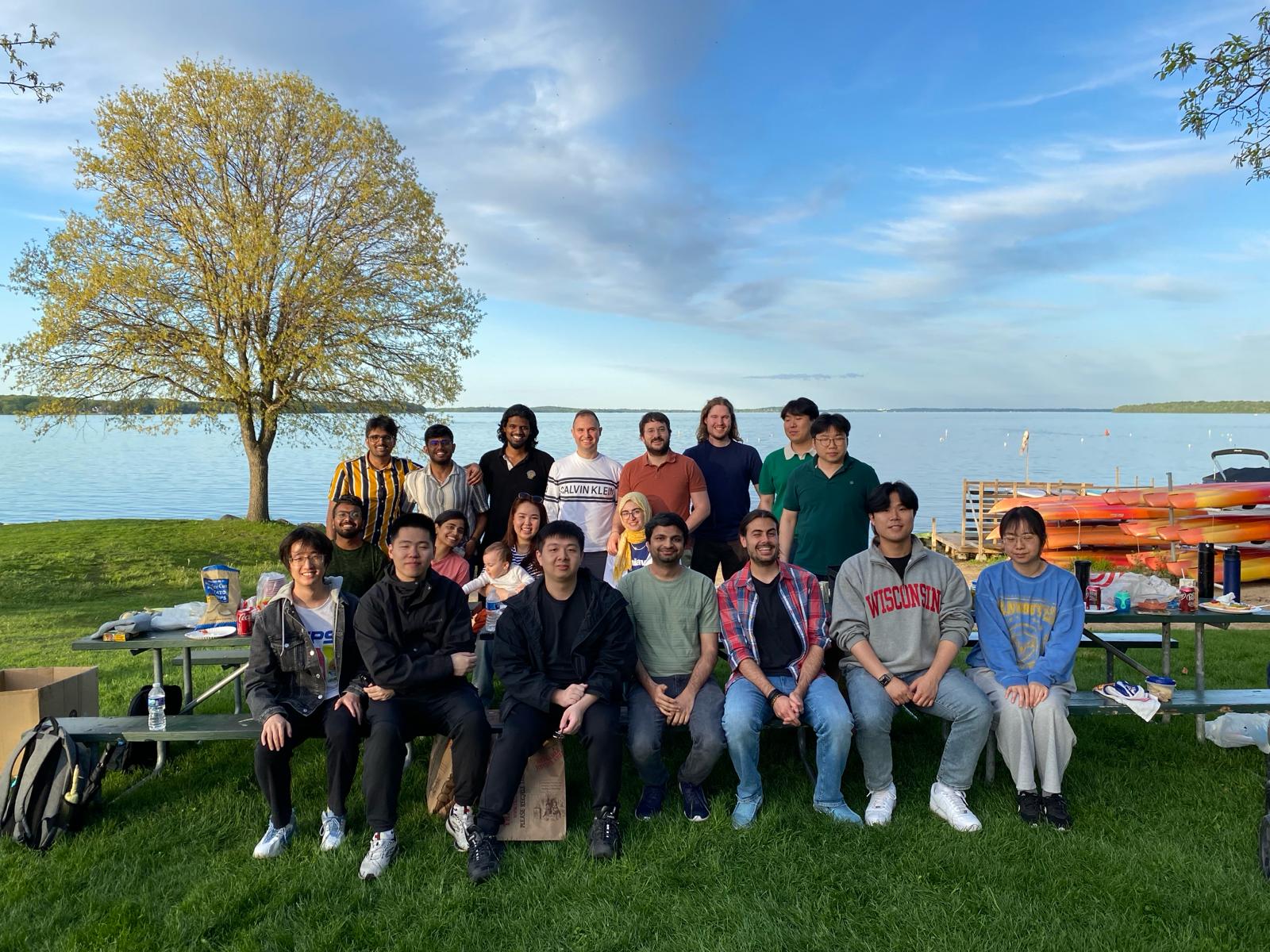 Group photo of lab members